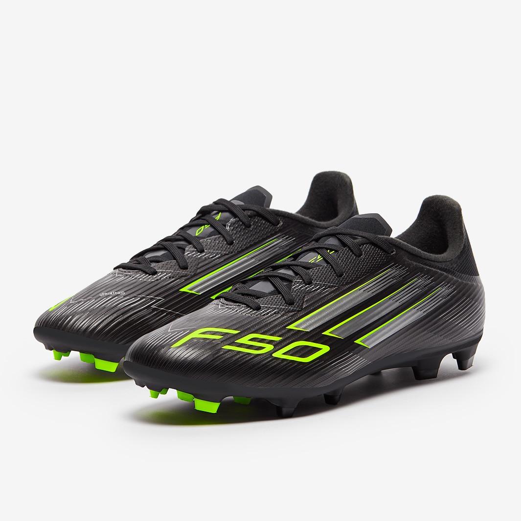 adidas F50 League Firm Ground/Mixed Ground - Core Black/Iron Met