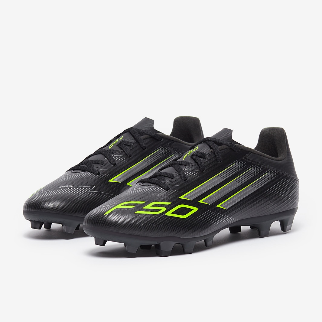 adidas F50 Club Firm Ground/Mixed Ground - Core Black/Iron Met