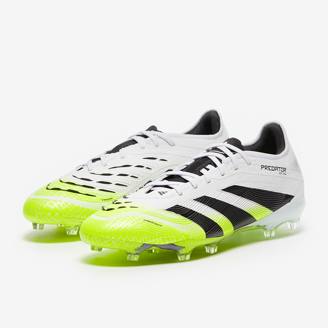 adidas Predator Pro Firm Ground - Ftwr White/Core Black/Lucid