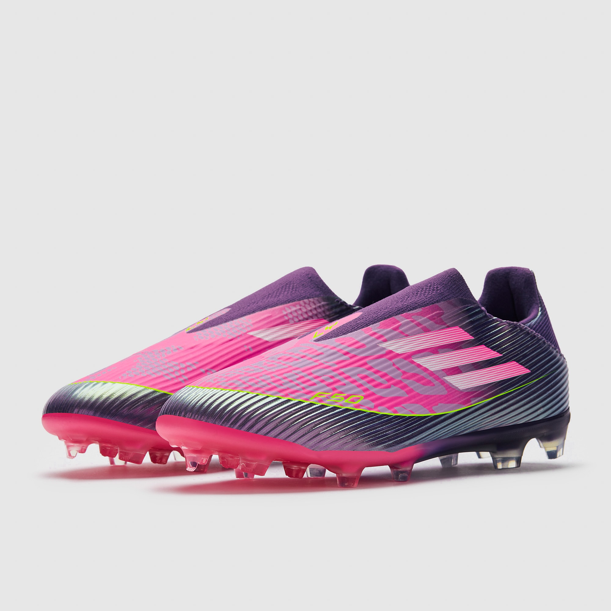 adidas F50 League Sin Cordones x Lamine Yamal FG/MG Unity Morado
