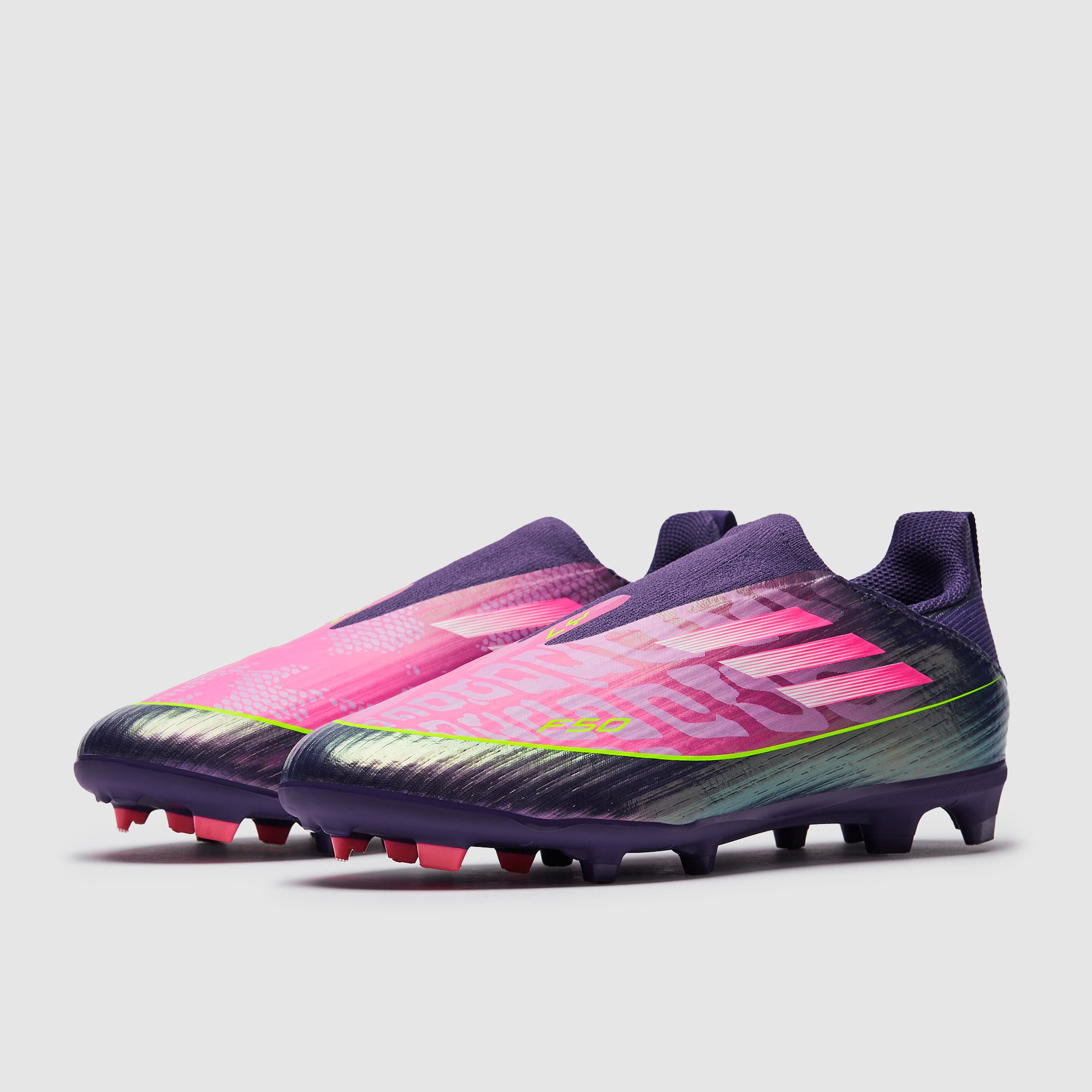 adidas F50 League Laceless x Lamine Yamal FG/MG pour Enfant