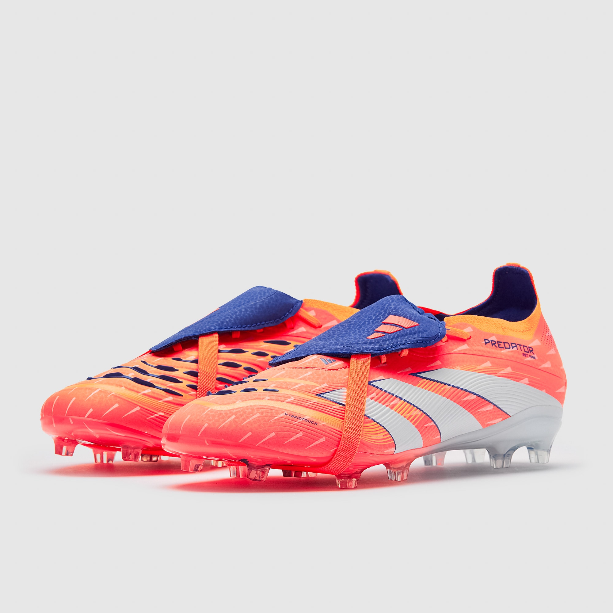 adidas Kids Predator Elite Tongue Firm Ground - Signal Coral