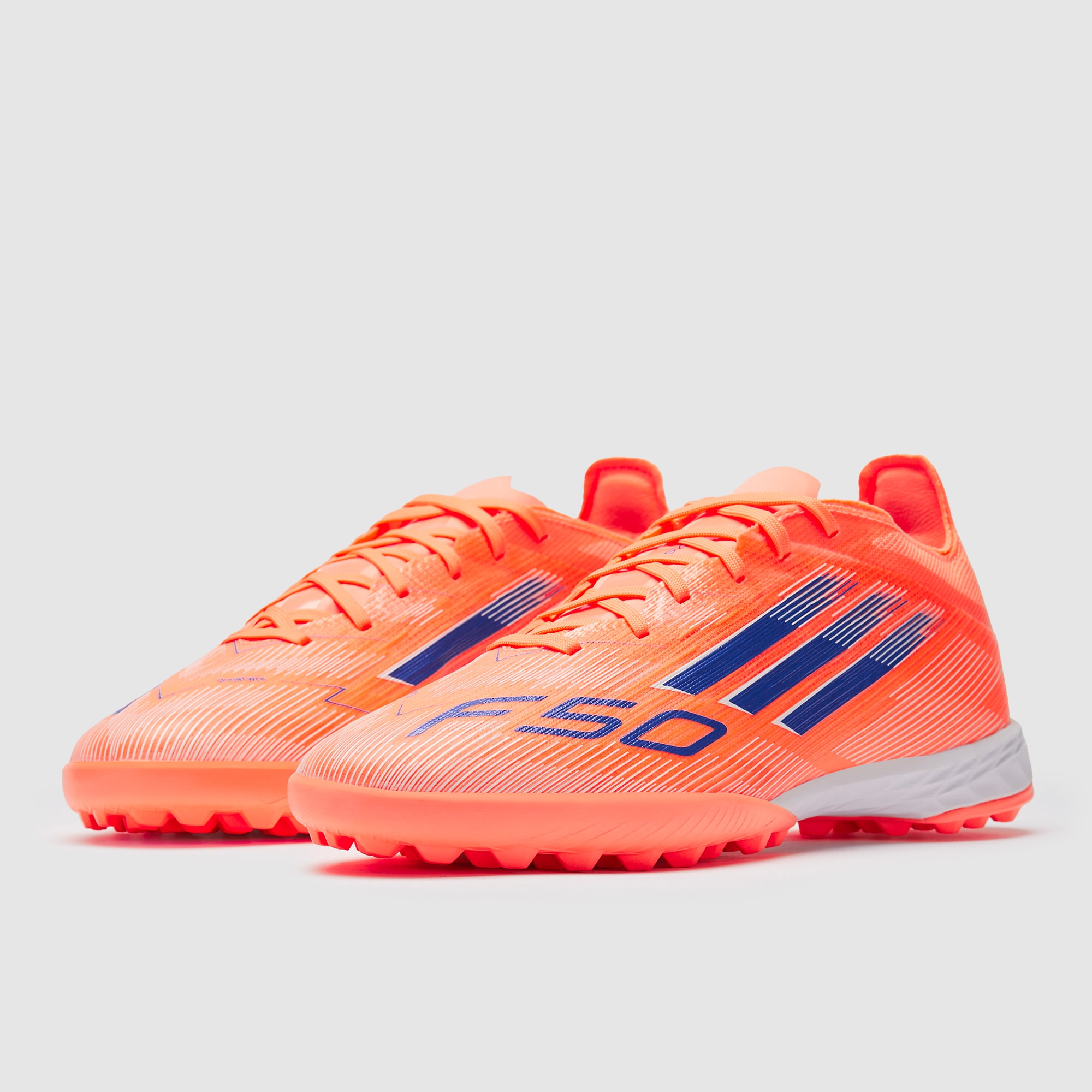 adidas F50 Pro Turf - Beam Orange/Lucid Blue/Ftwr White - Adult