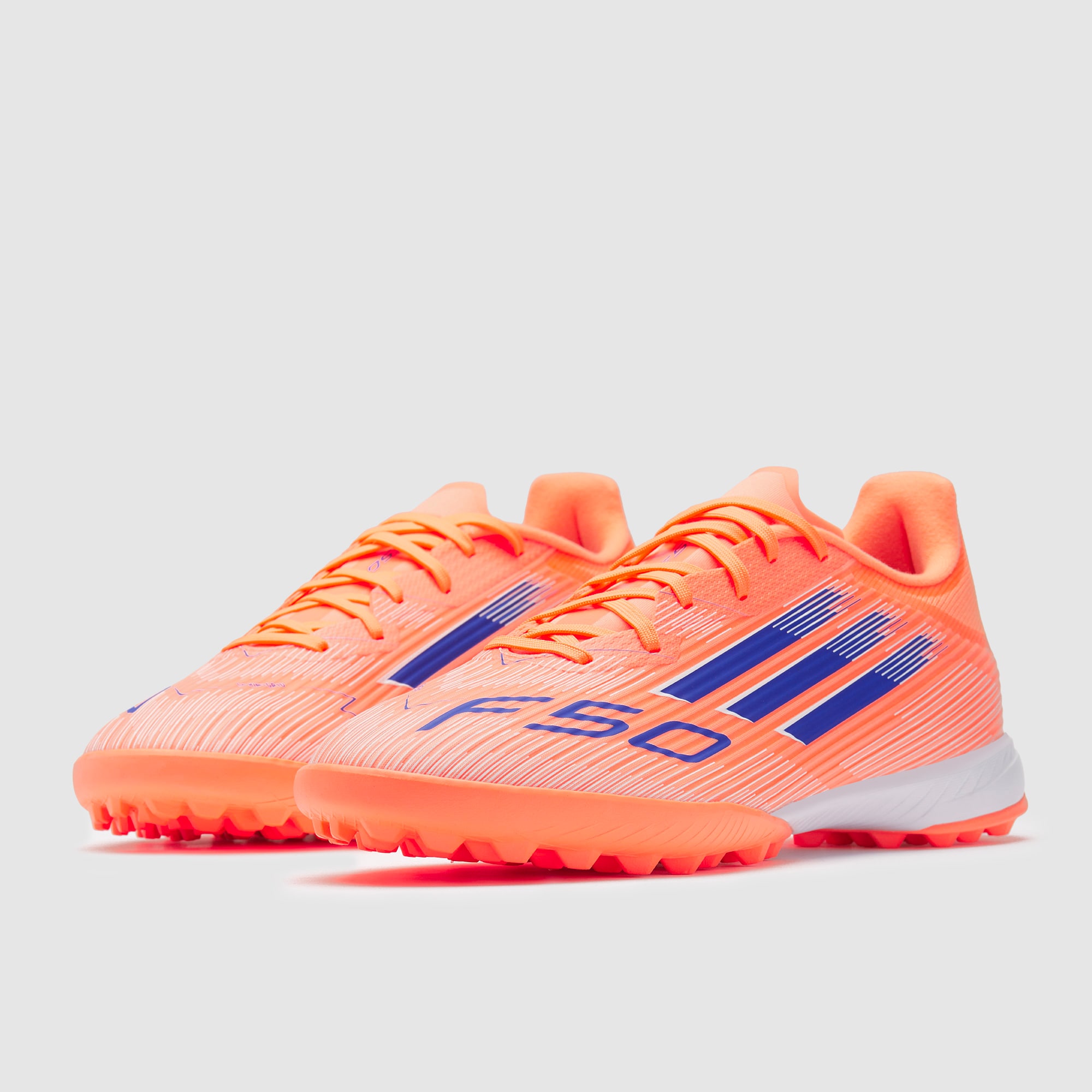 adidas F50 League Turf - Beam Orange/Lucid Blue/Ftwr White - Adult