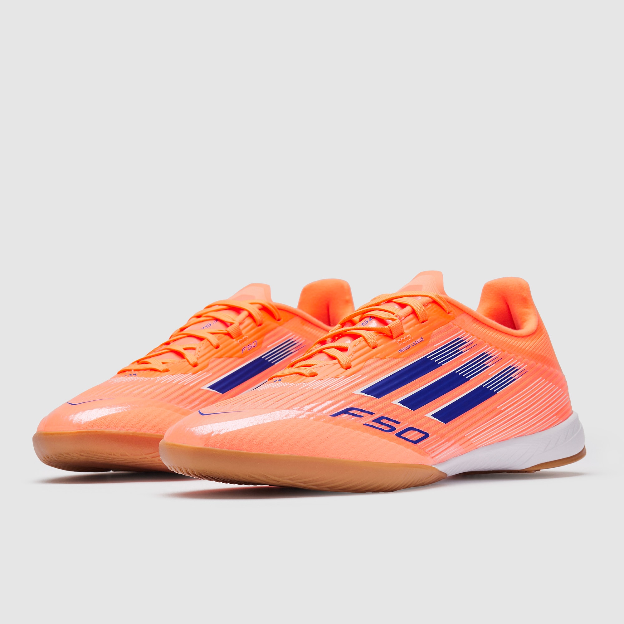 adidas F50 League Indoor - Beam Orange/Lucid Blue/Ftwr White