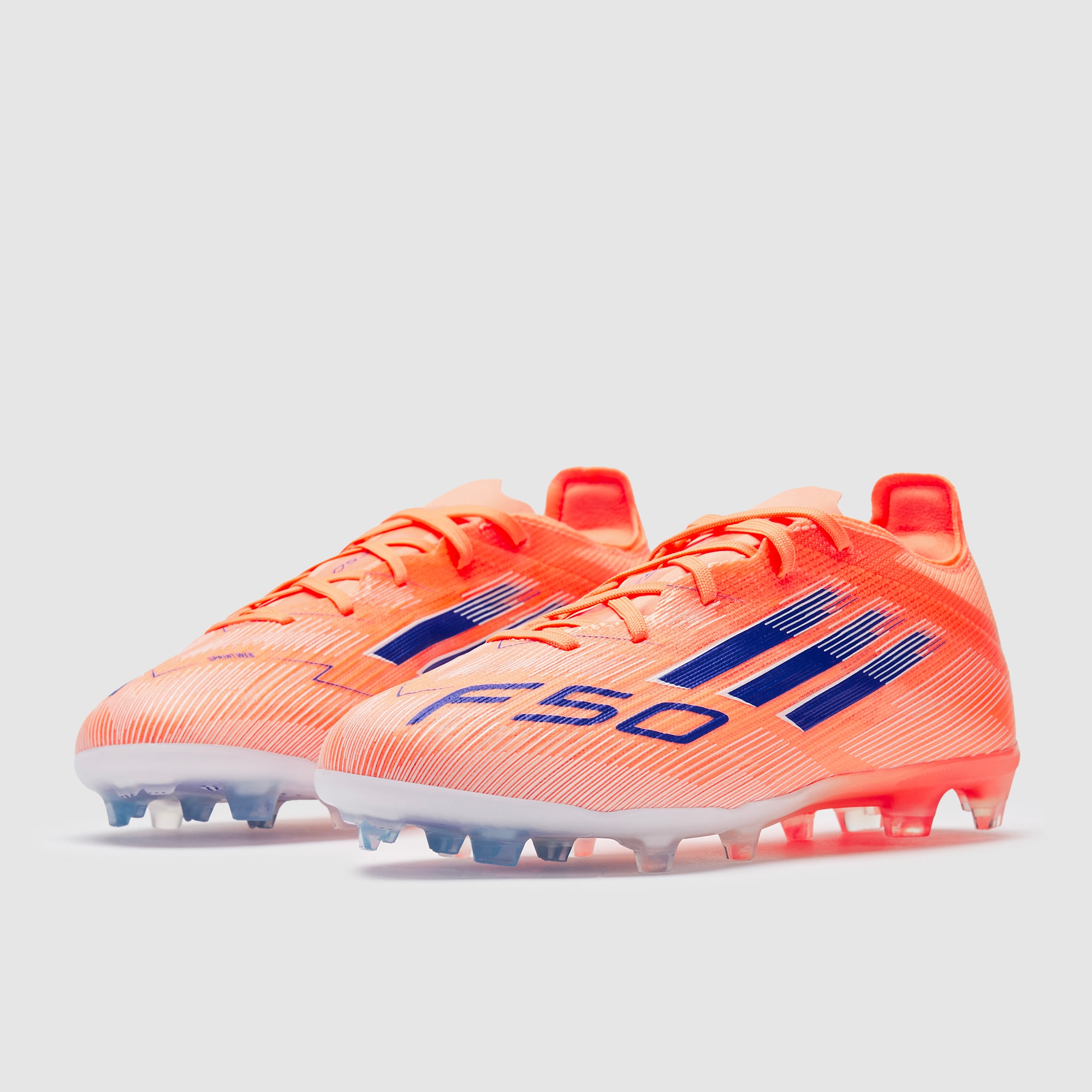 adidas Kids F50 Elite Firm Ground - Beam Orange/Lucid Blue/Ftwr