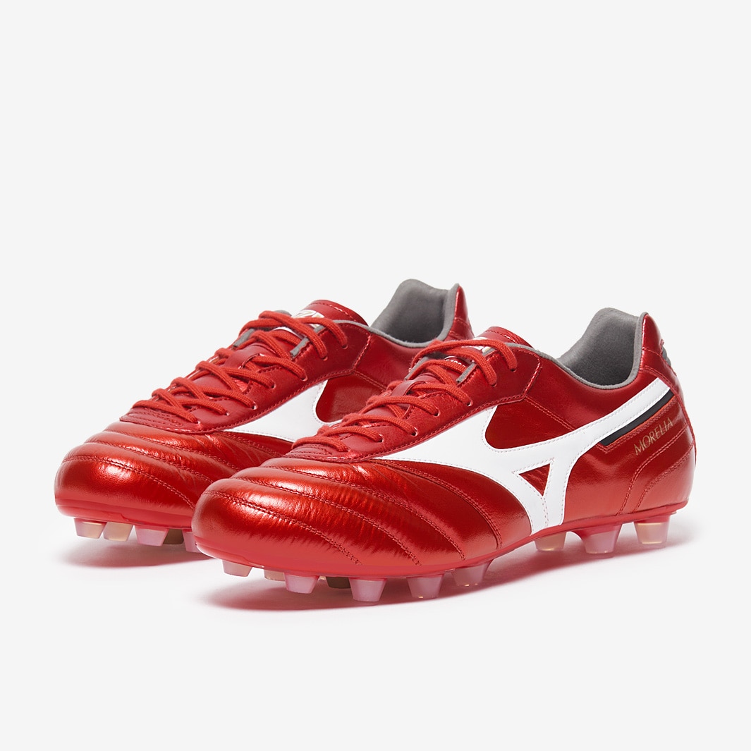Mizuno Morelia II Elite Firm Ground - Morelia 40th Red/White/Black