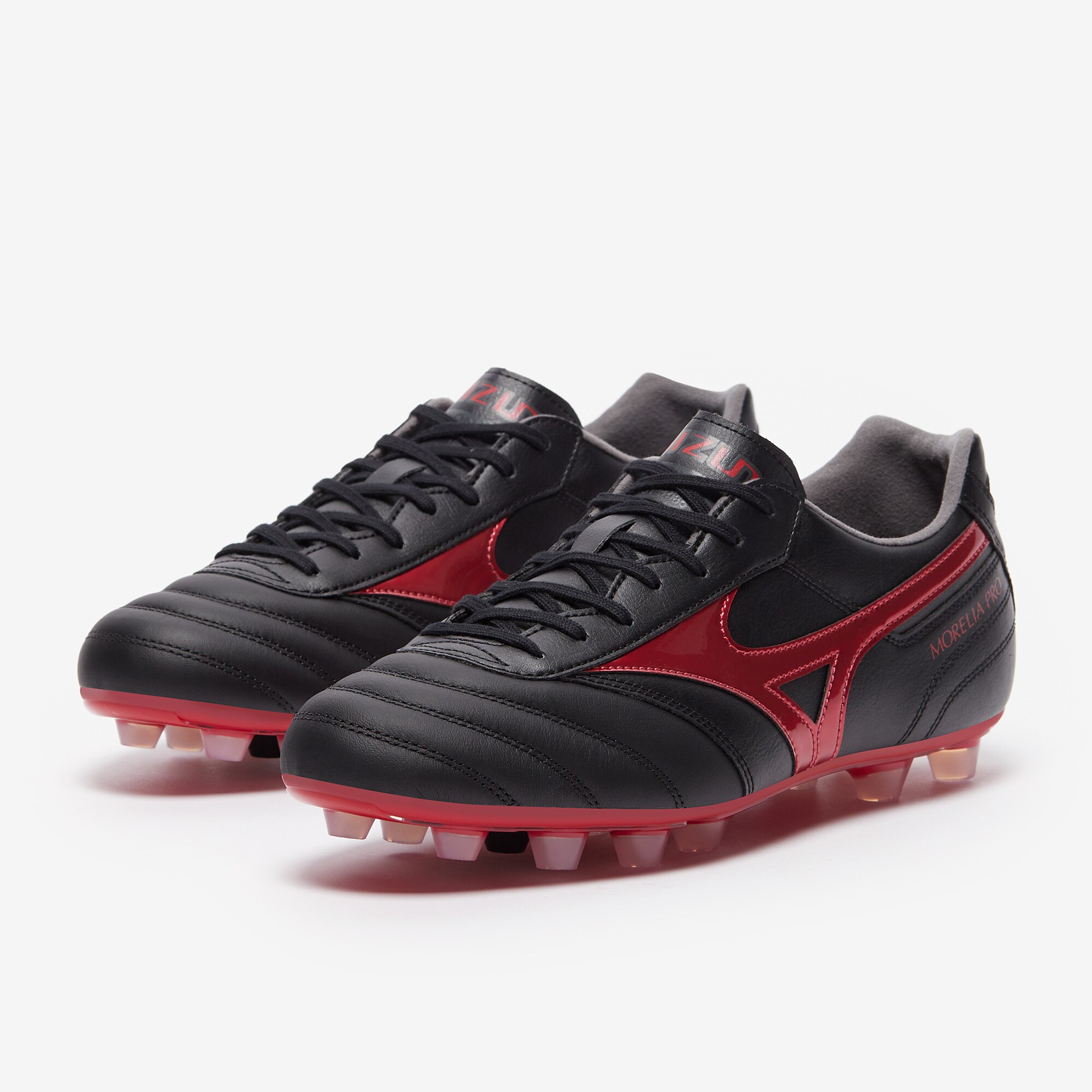 Mizuno Morelia II Pro Firm Ground - Black/Morelia 40th Red/Black