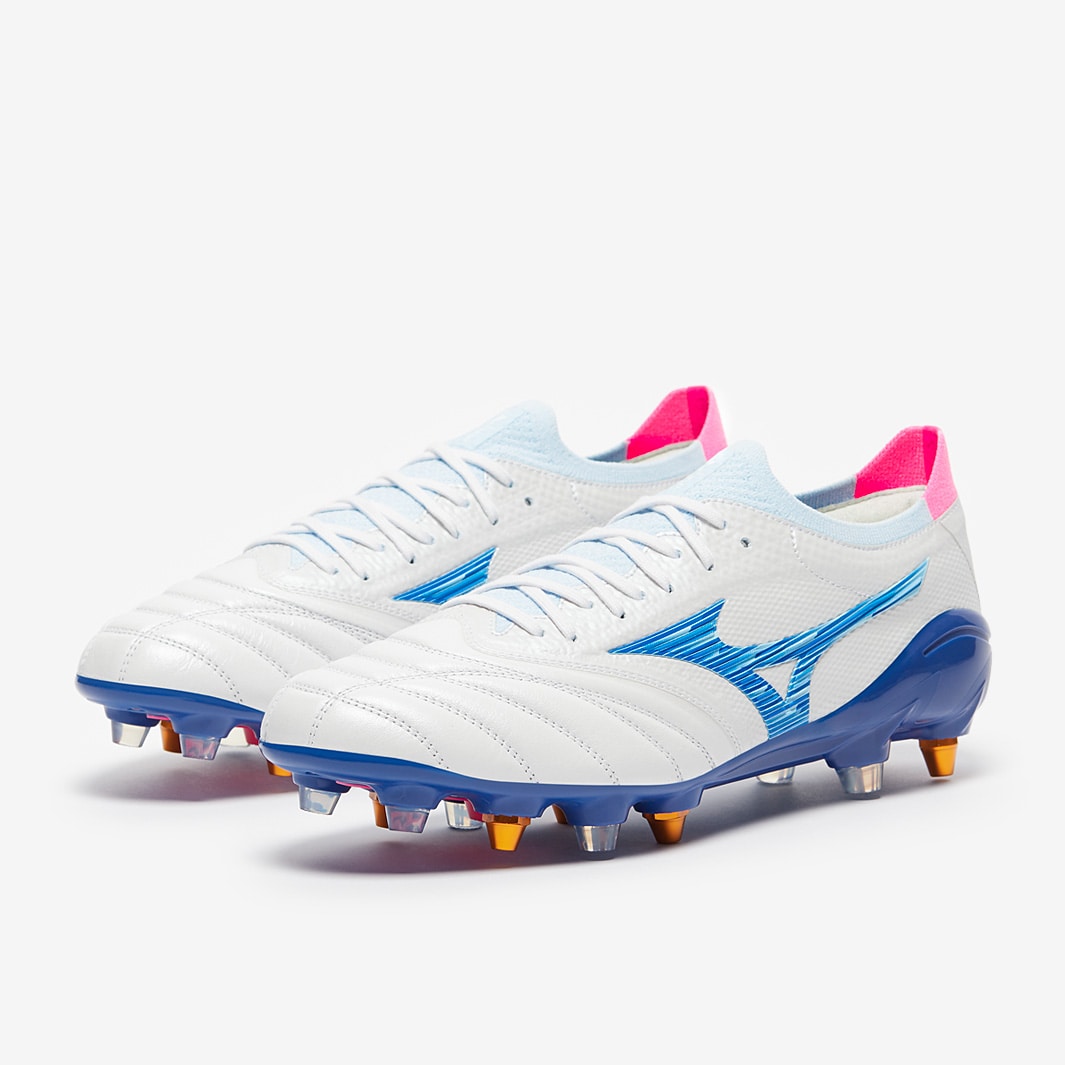 Mizuno Morelia Neo IV Beta Made in Japan Mix SG - Blanco/Tanager
