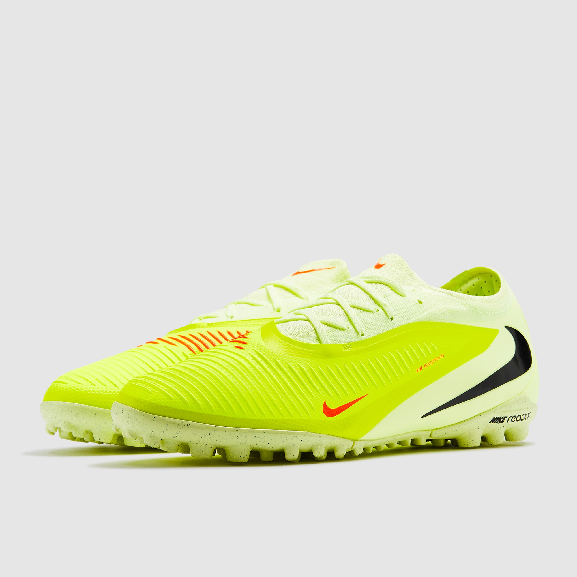 Nike ReactX Phantom Pro Low Turf Limelight/Hyper Crimson/Black