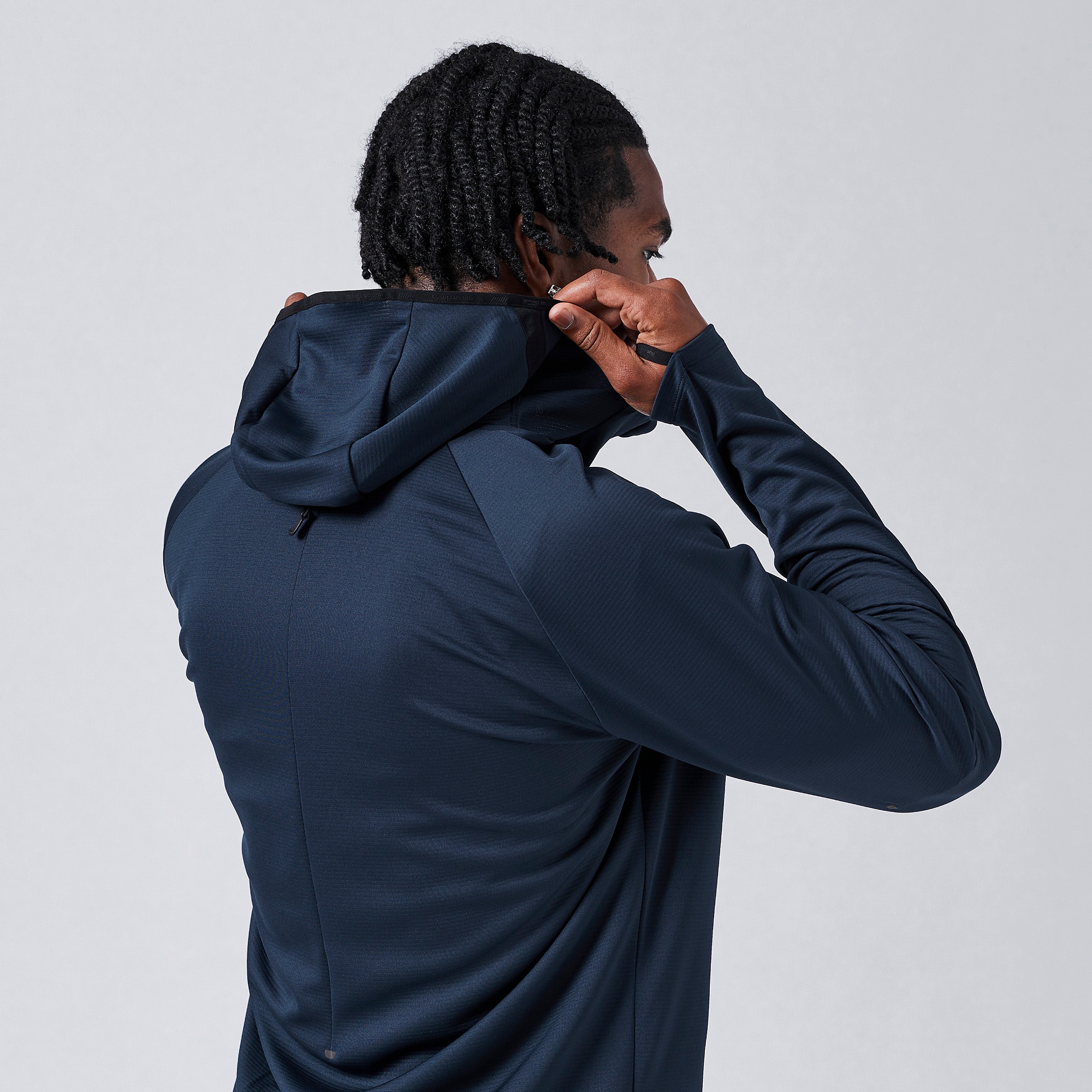 On Climate Zip Hoodie - Midnight - Tops - Mens Clothing |