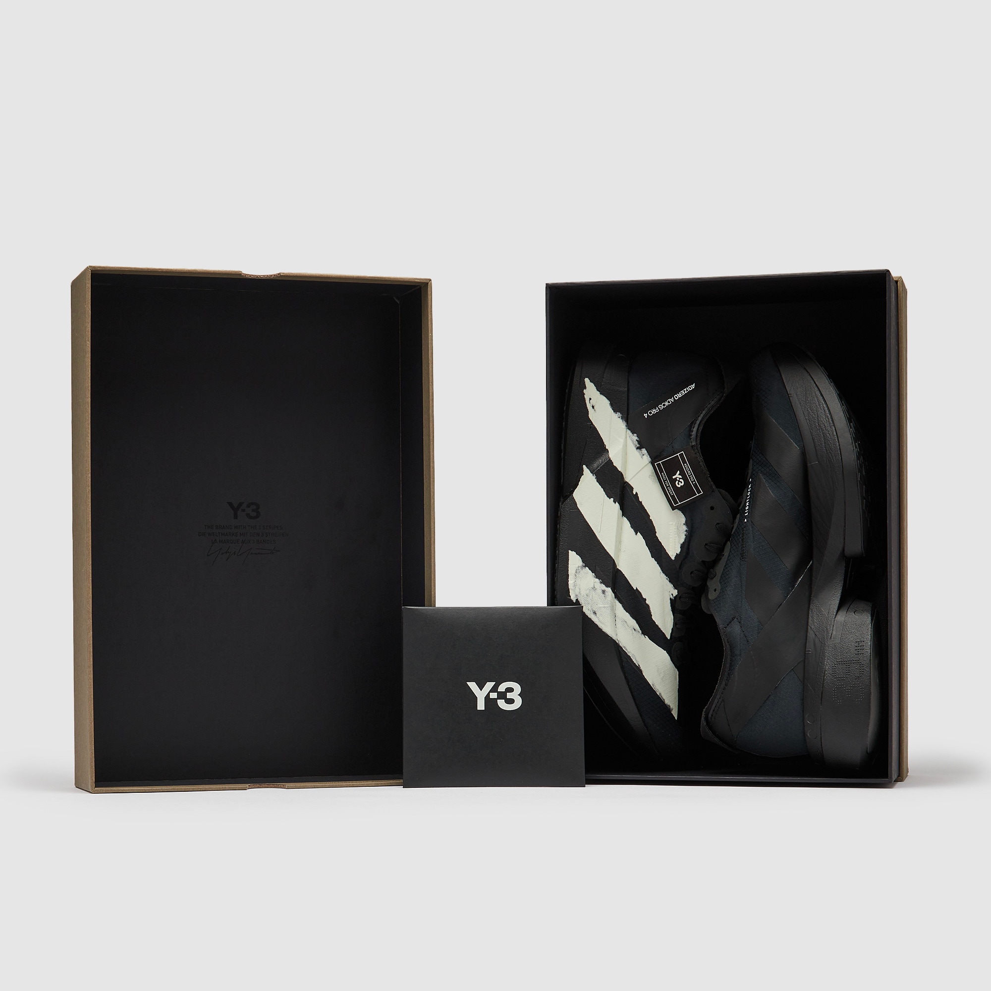 adidas adios Y-3 Pro Black/Black/Off White Mens Shoes Pro