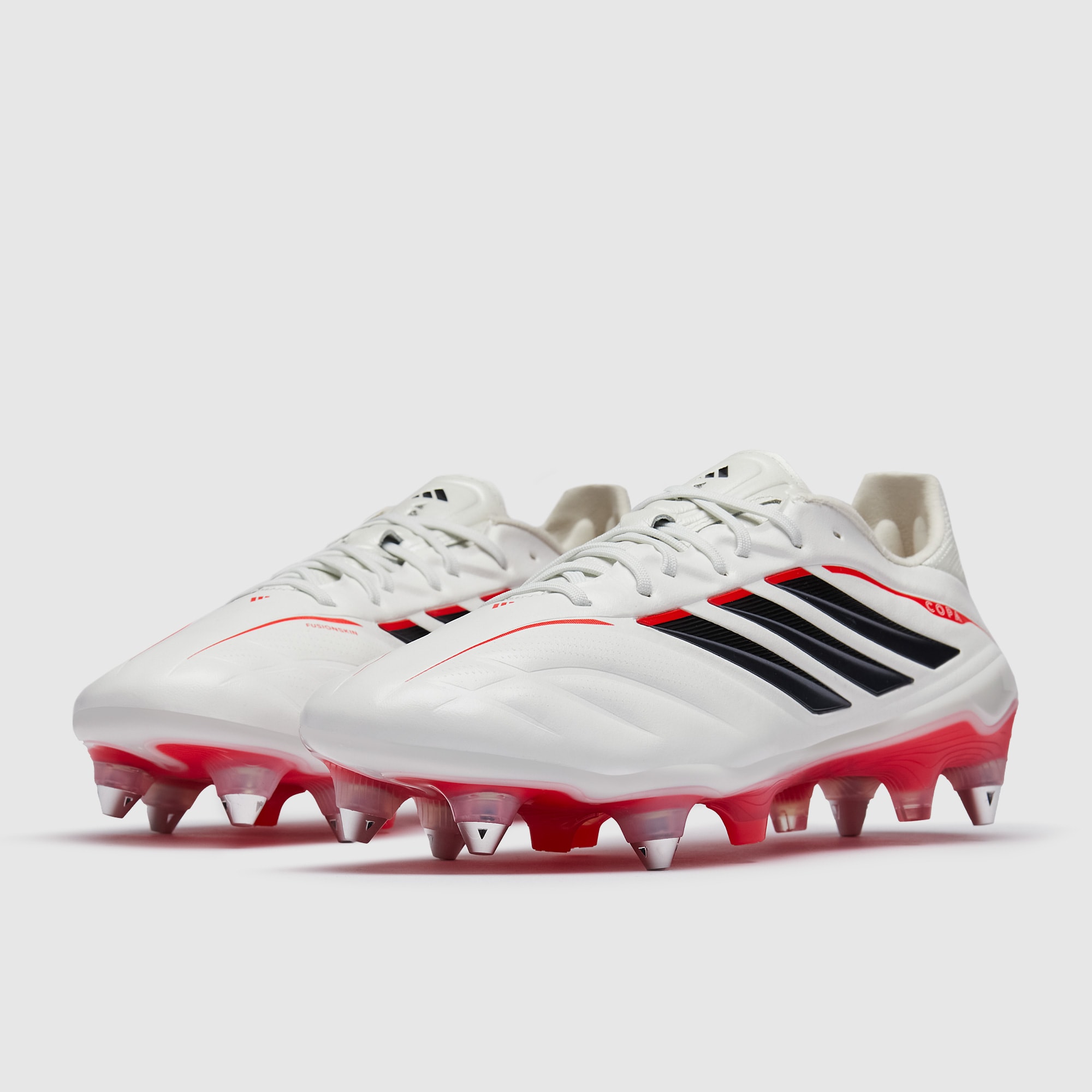adidas Copa Pure IV Elite SG - Zero Met./Negro/Rojo Lúcido - Botas