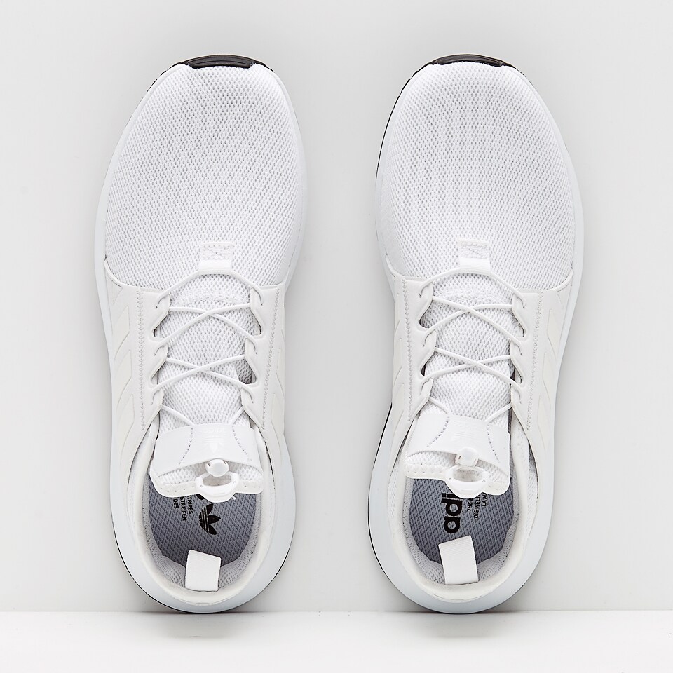 Adidas xplorer store all white shoes