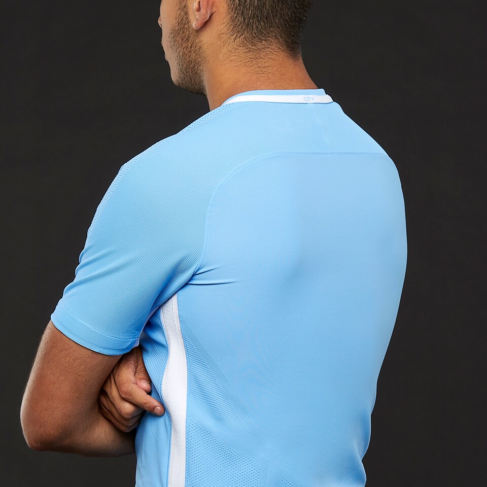 Nike Manchester City 17/18 Home SS Vapor Match Shirt - Mens