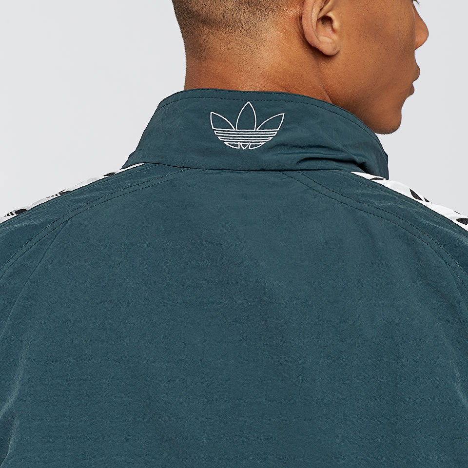 Adidas originals hot sale tape windbreaker