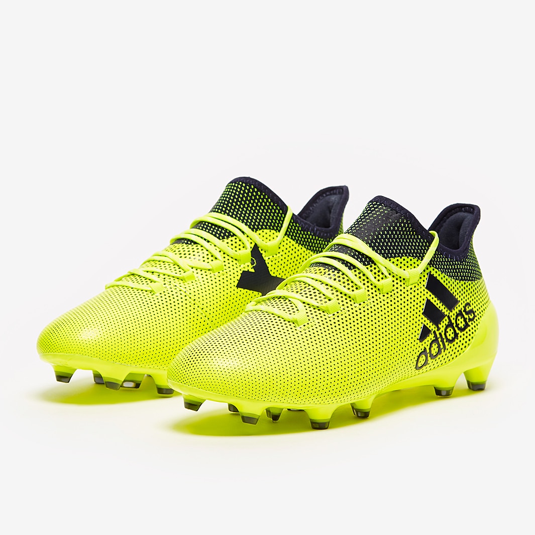 adidas X 17.1 FG - Solar Yellow/Legend Ink/Legend Ink