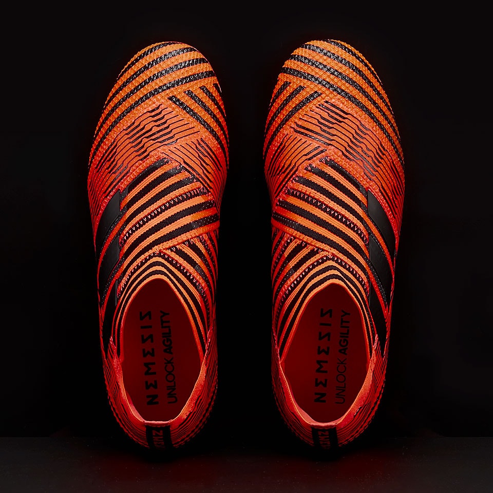 Botas de fúbol-adidas para 17+ 360 Agility FG - Naranja Solar/Negro Core/Rojo Solar |