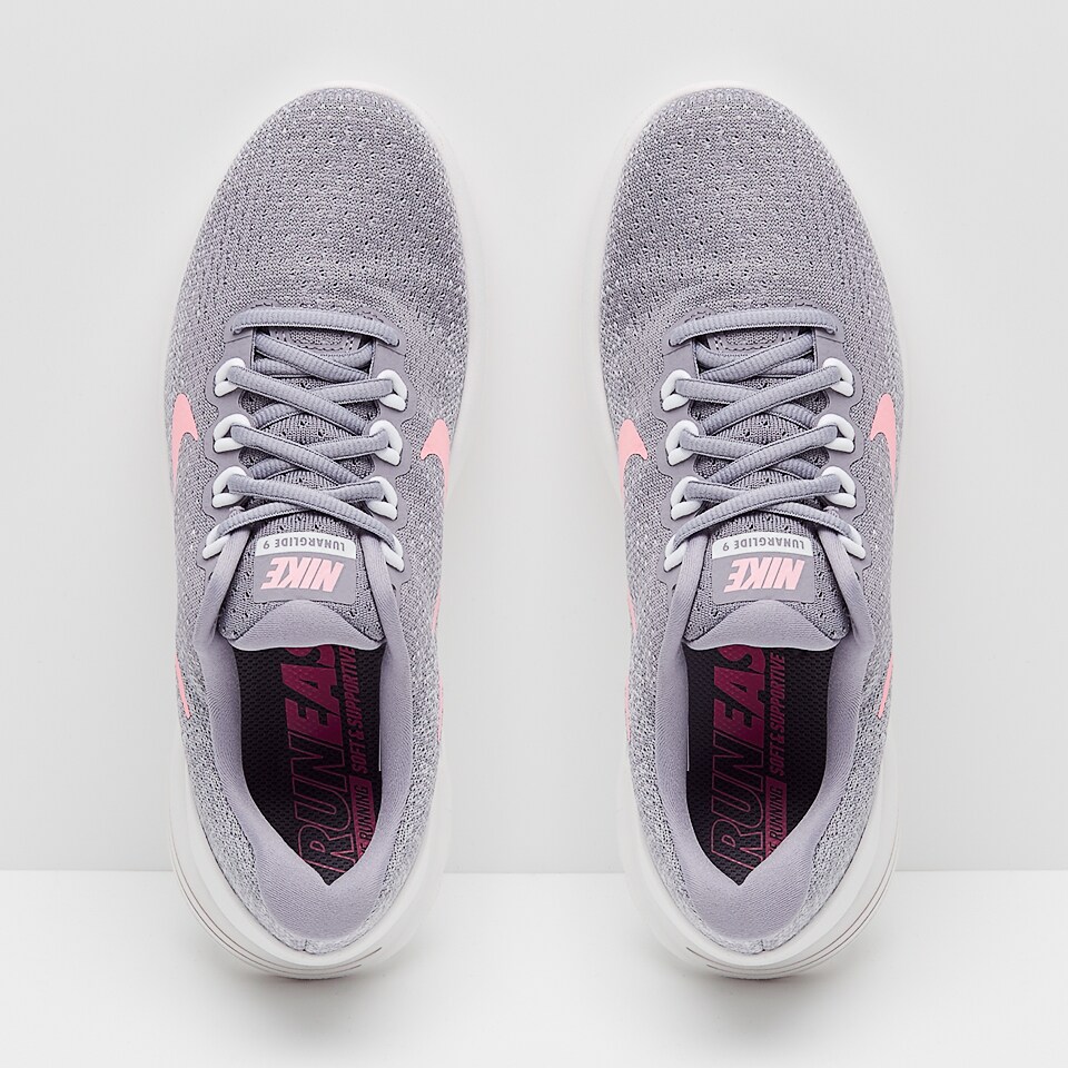 Nike Womens Lunarglide 9 Provence Purple Sunset Tint Summit White Womens Shoes 904716 502 Pro Direct Running
