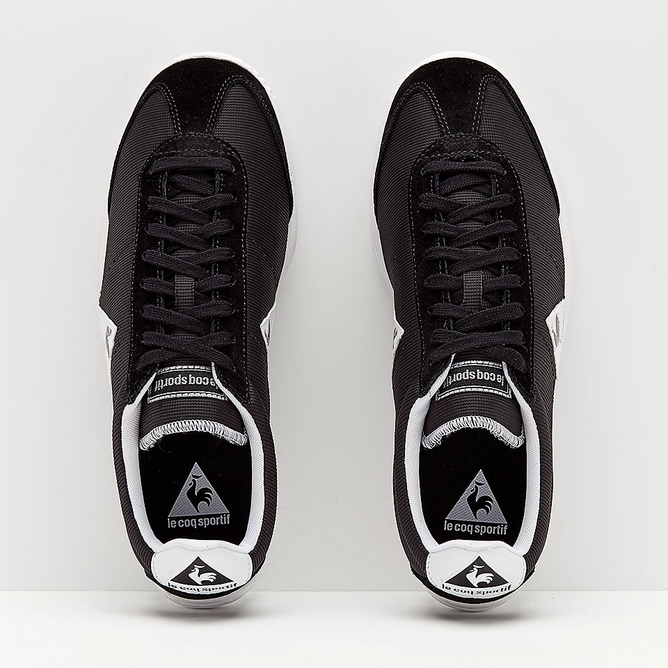 Mens Shoes Le Coq Sportif Quartz Nylon Black 1710033