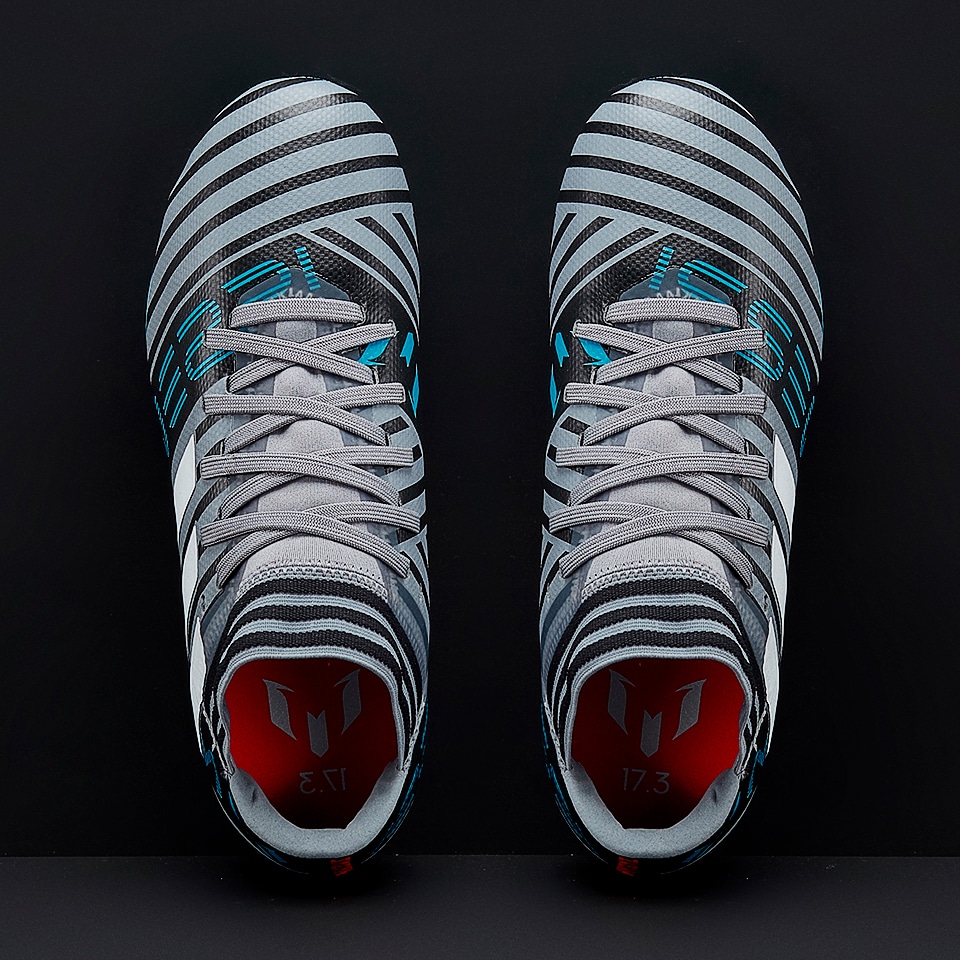 adidas Kids Nemeziz Messi 17.3 FG - Grey/White/Core Black