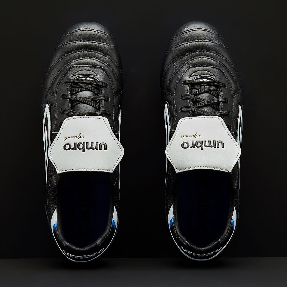 Umbro Speciali Eternal Team FG Black/White/Electric Blue Mens