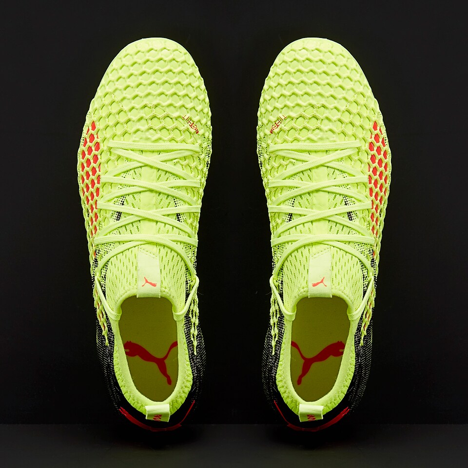 Puma Future 18.2 Netfit hyFG - Fizzy Yellow/Red Blast/Puma