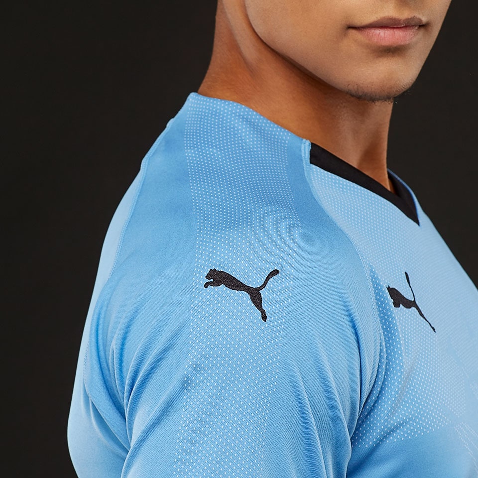 Puma Uruguay Jerseys - Mens Clothing - Jerseys - 75257601 - Silver