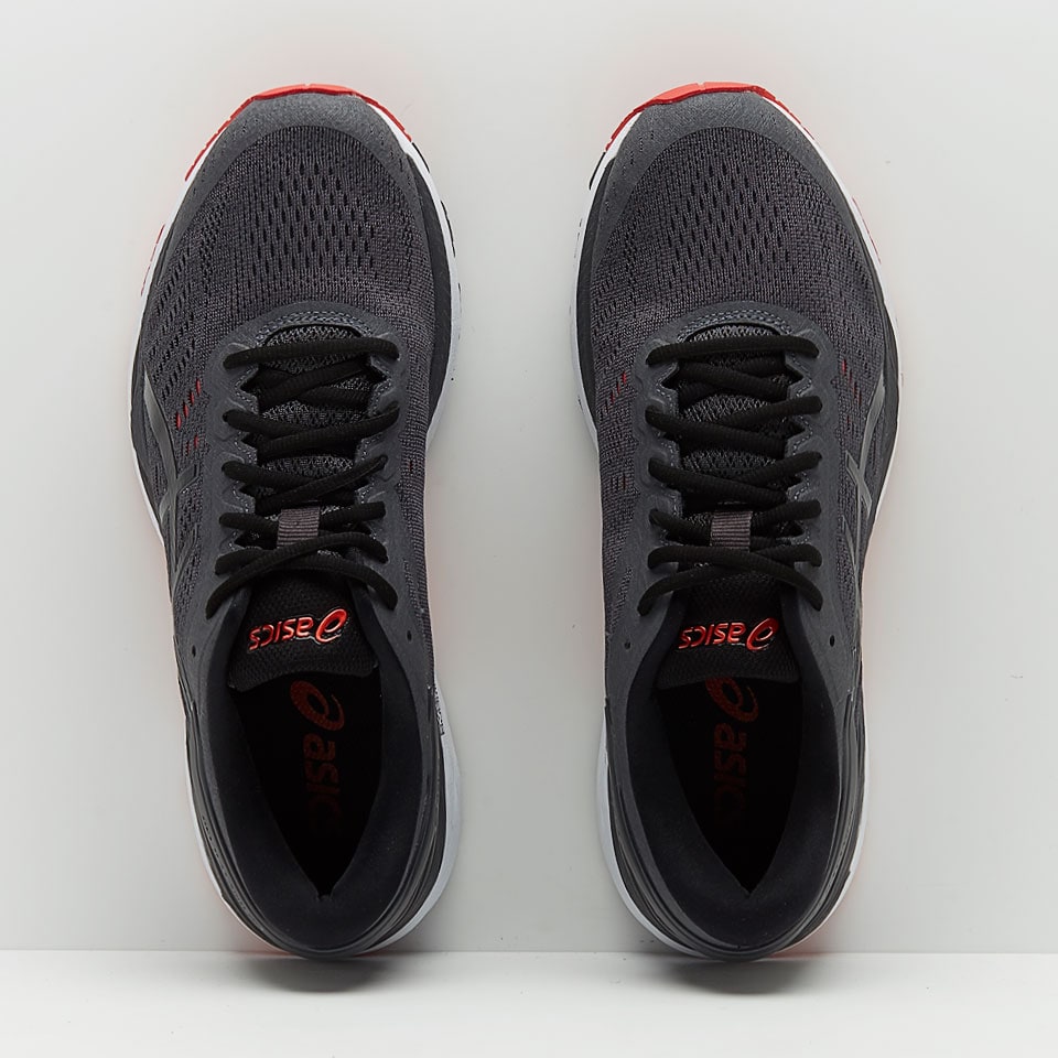 Gel-kayano 24 shop dark grey/black/fiery red