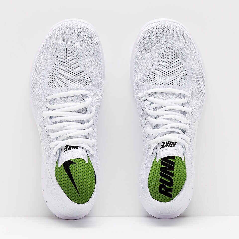 nike free rn flyknit pure platinum