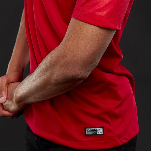 Nike Portugal 2018 Stadium Home SS Jersey - Gym Red image 6 |