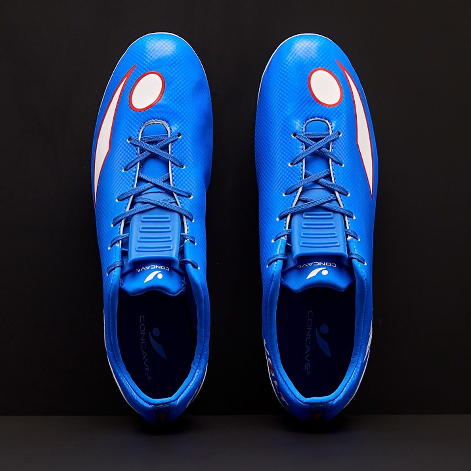 Concave Kids Volt FG Junior Boots Firm Ground KVOVSFGBLURED185