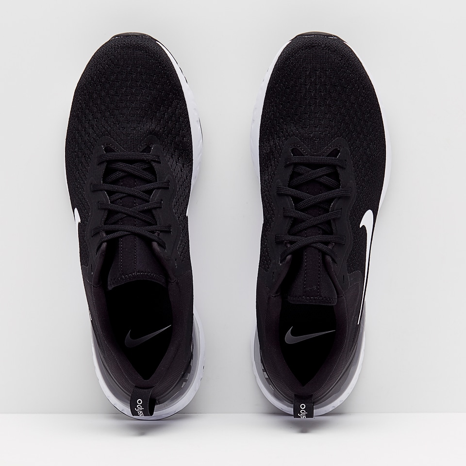 nike odyssey react women's black and white