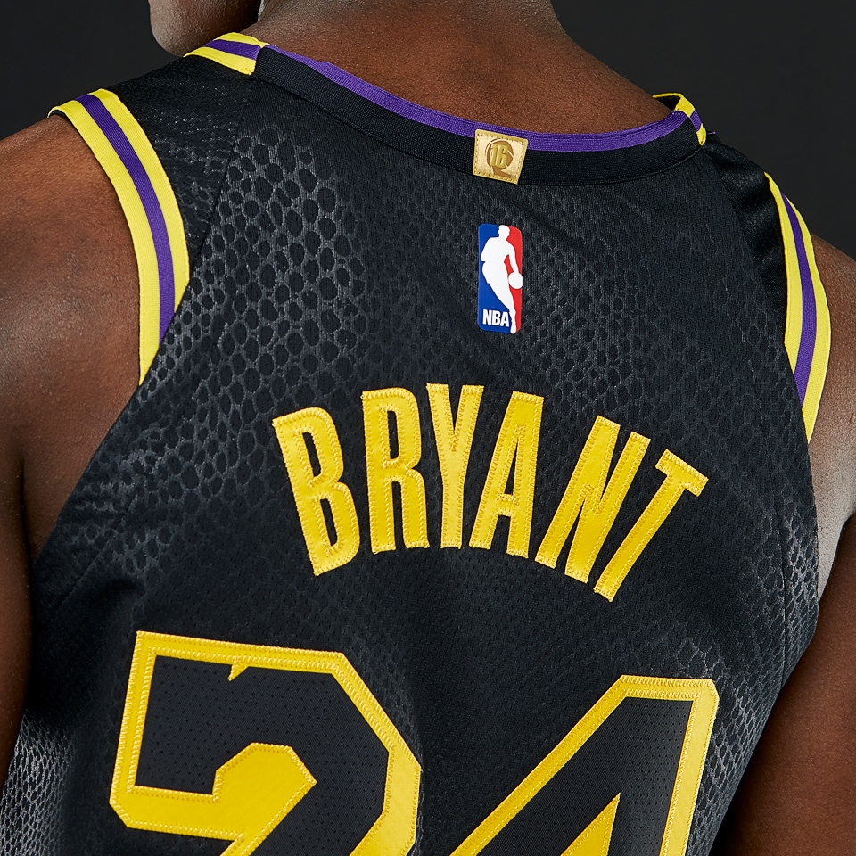 Kobe black cheap and gold jersey