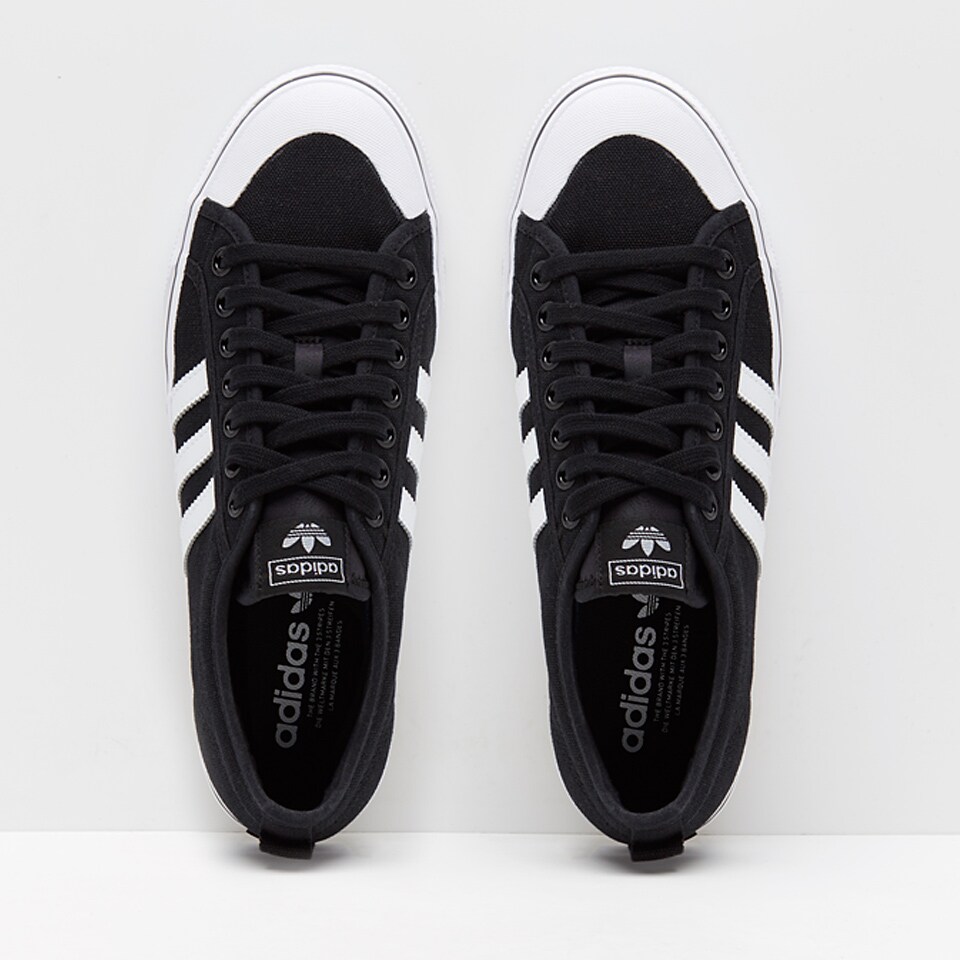 mens black adidas nizza