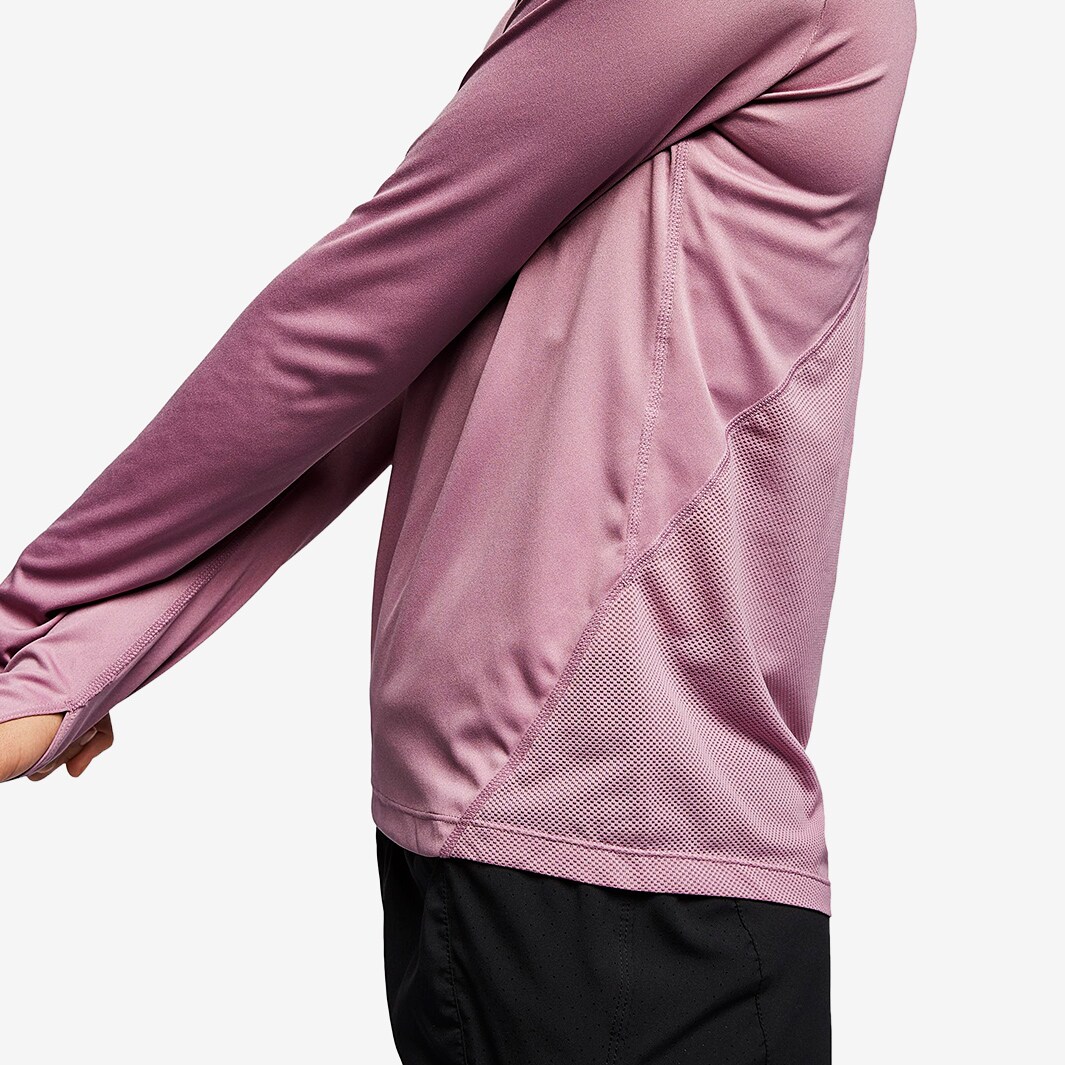 Pink Women's Nike Miler Long Sleeve Nike Womens Miler Long