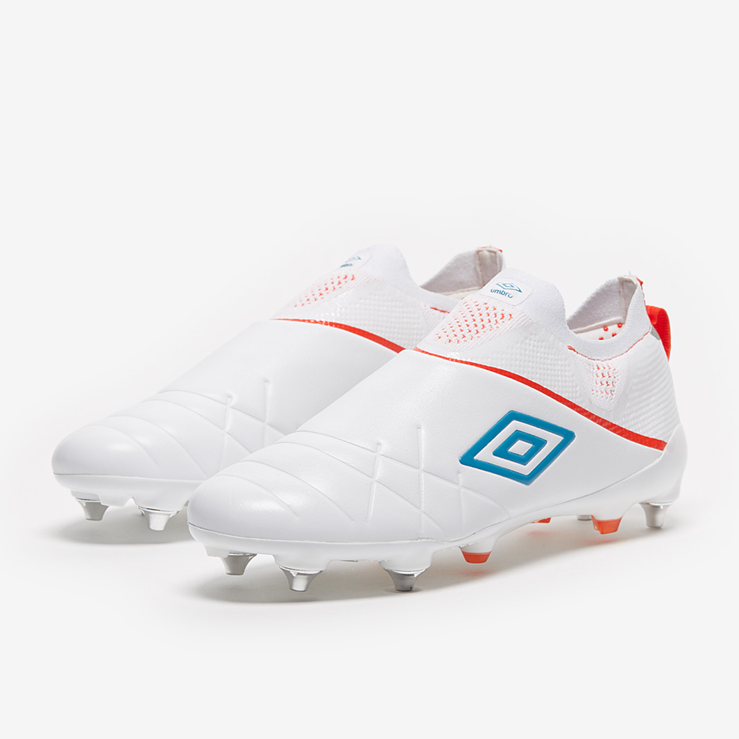 Chaussures Foot Umbro Medusae II Junior - Blanches, Pointure 5.5 (équiv. 38), Semelles ASTRO, Neuves