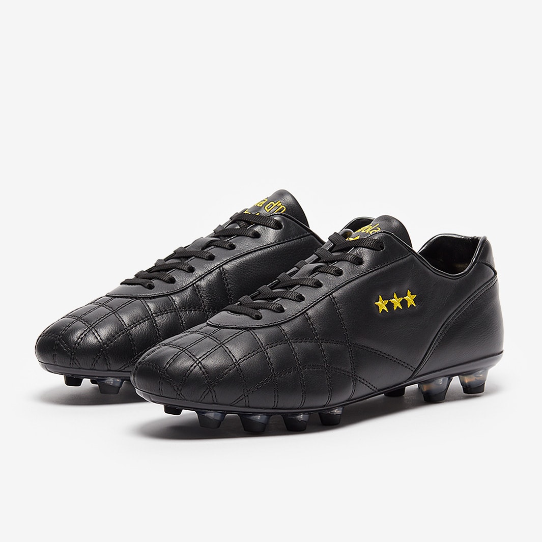 Pantofola Del Duca Vitello FG - Black - Firm Ground - Mens Boots | Pro ...
