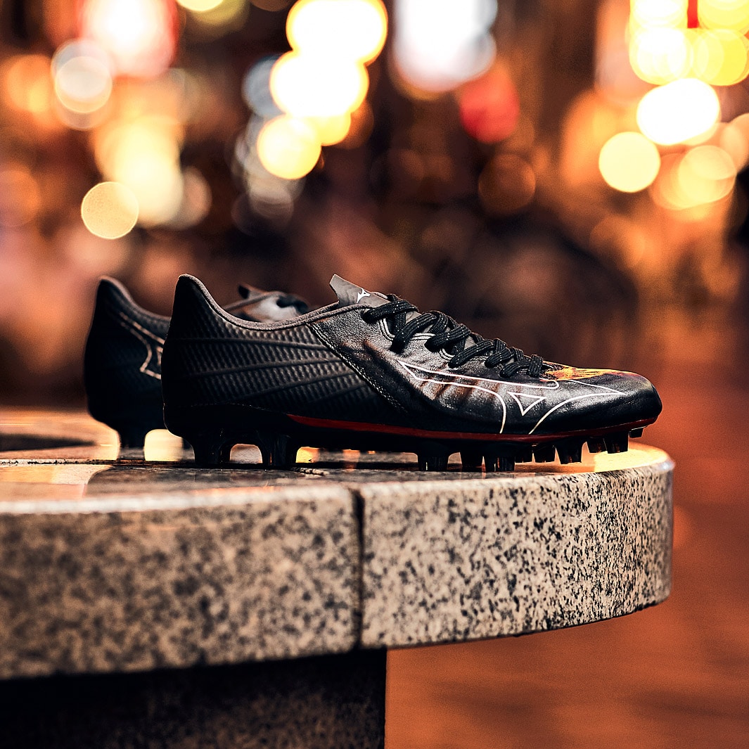 Mizuno Rebula 3 FG Made In Japan - Black/Silver - Firm Ground