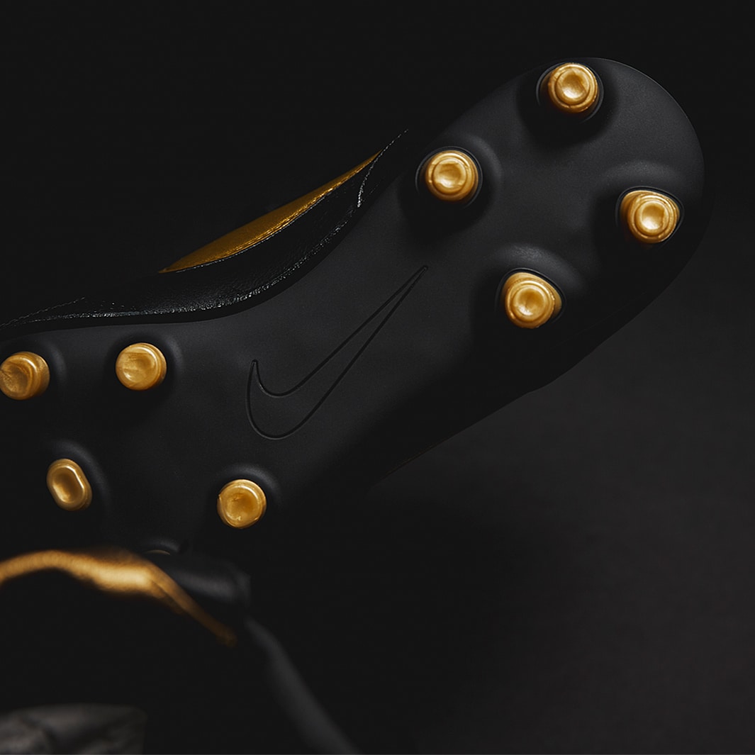 Nike Premier II FG - Black/Metallic Vivid Gold - Firm Ground