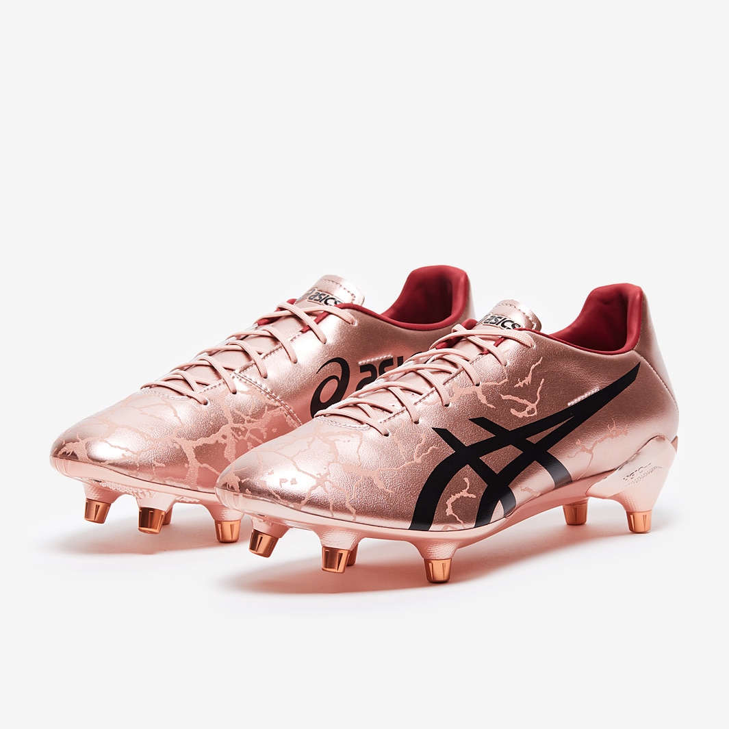 Asics Menace 3 FG Rose Gold Mens Boots Soft Ground