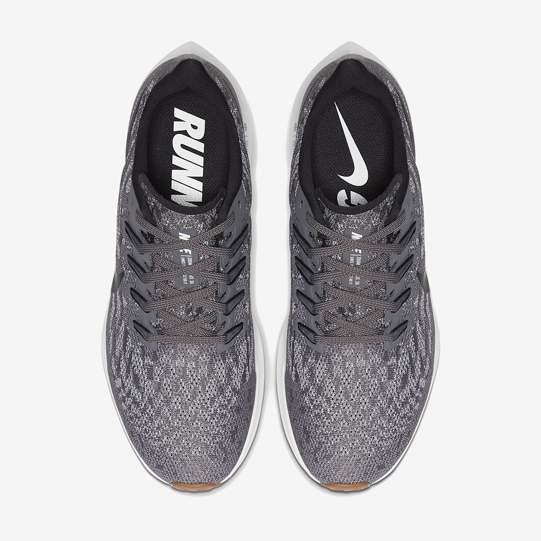 Nike air zoom top pegasus 36 gunsmoke/white/black/oil grey