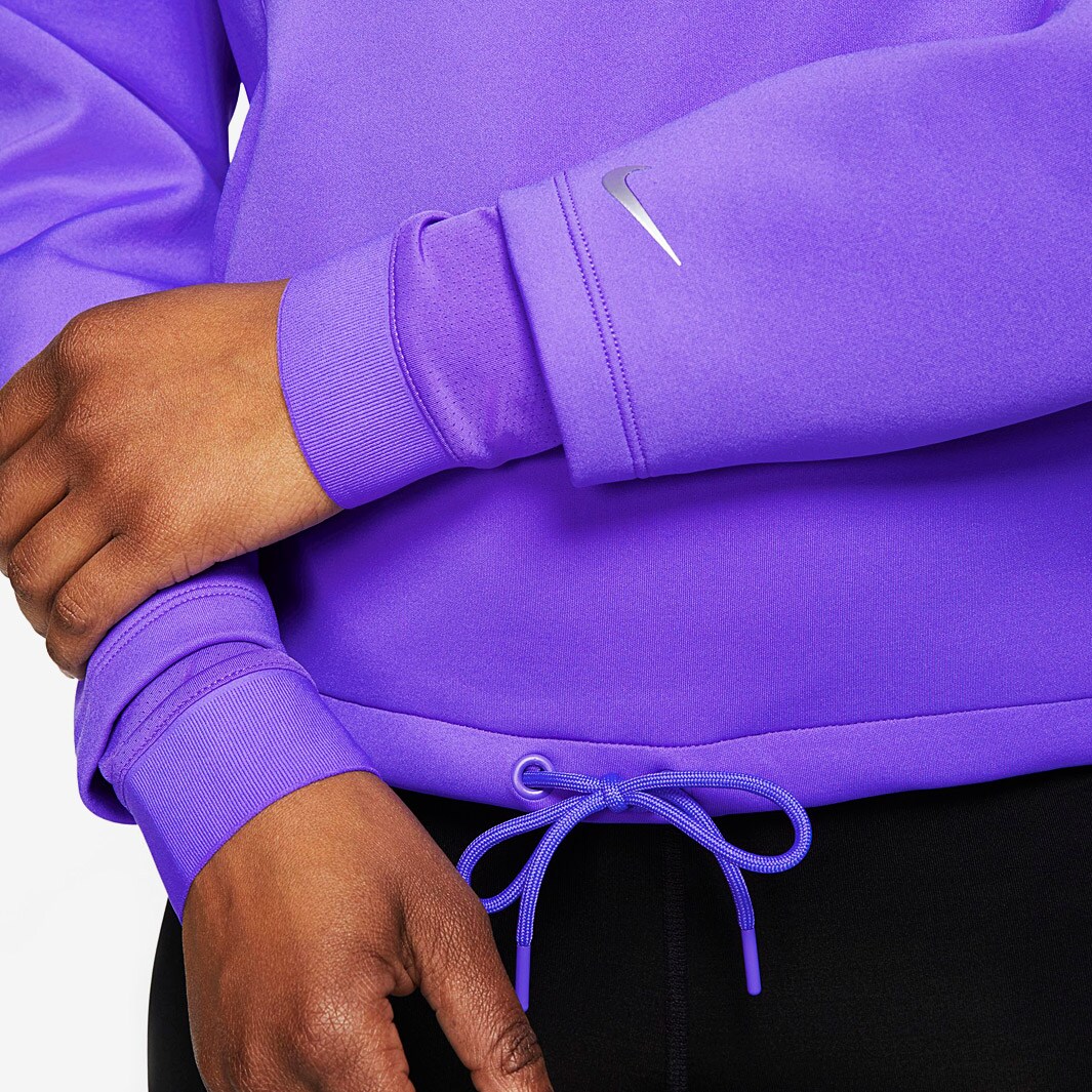 women's nike metallic sweatshirt