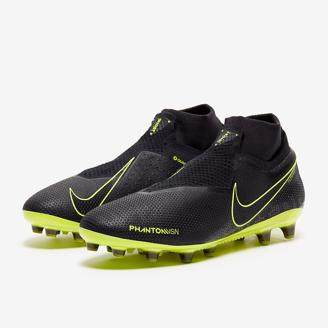 シューズ NIKE PHANTOMVSN ELITE DF AG-PRO ACC 26cm Nike Phantom VSN Elite DF FG - Black/Volt - Firm Ground - Mens