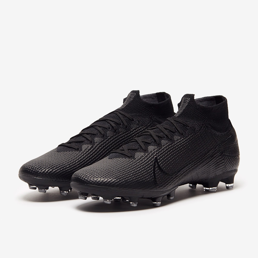 Nike Mercurial Superfly VII Elite AG-PRO - Black/Dark - Artificial Grass - Mens Boots | Pro:Direct Soccer