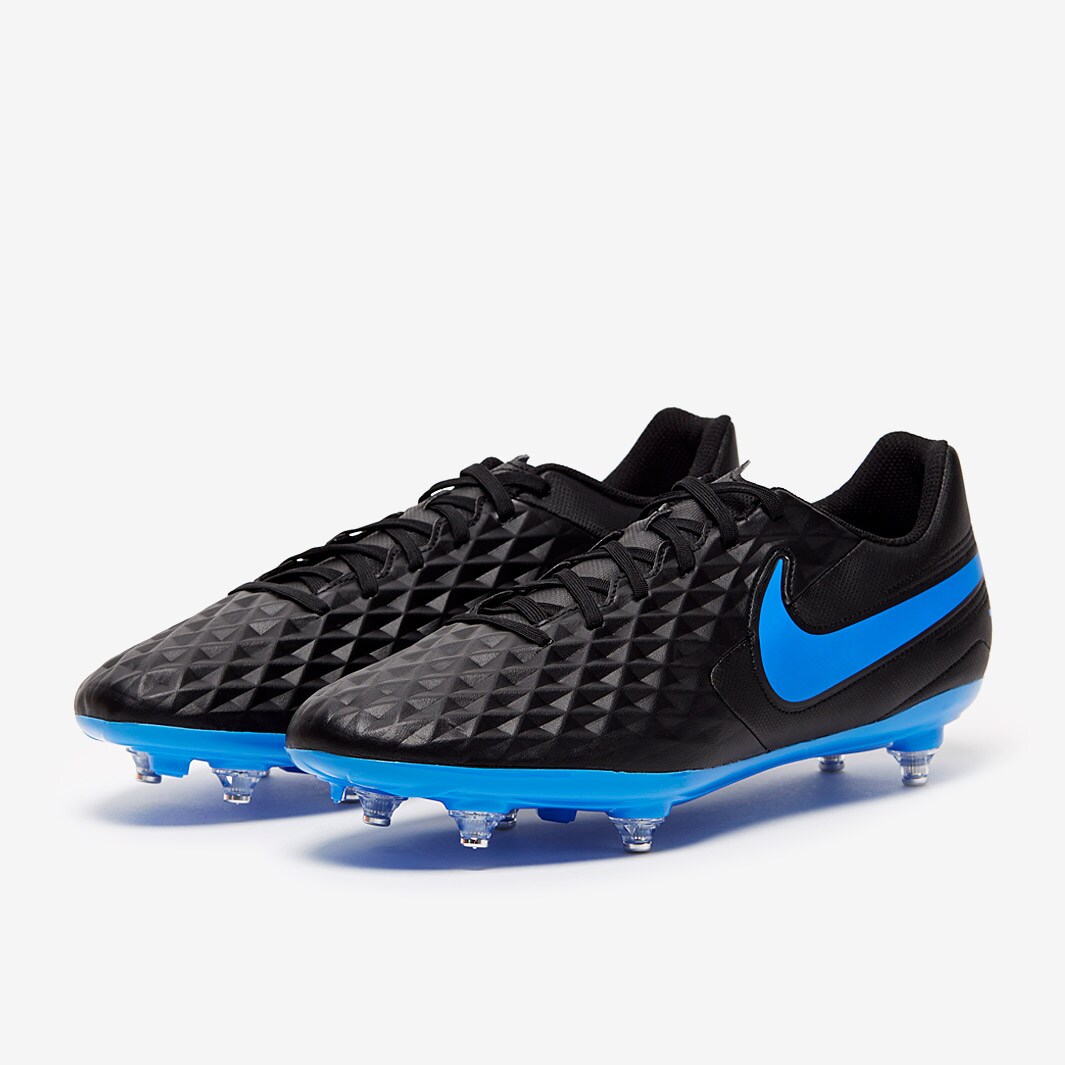 Nike Tiempo Legend VIII Club SG - Black/Blue Hero - Soft Ground - Mens  Boots | Pro:Direct Soccer