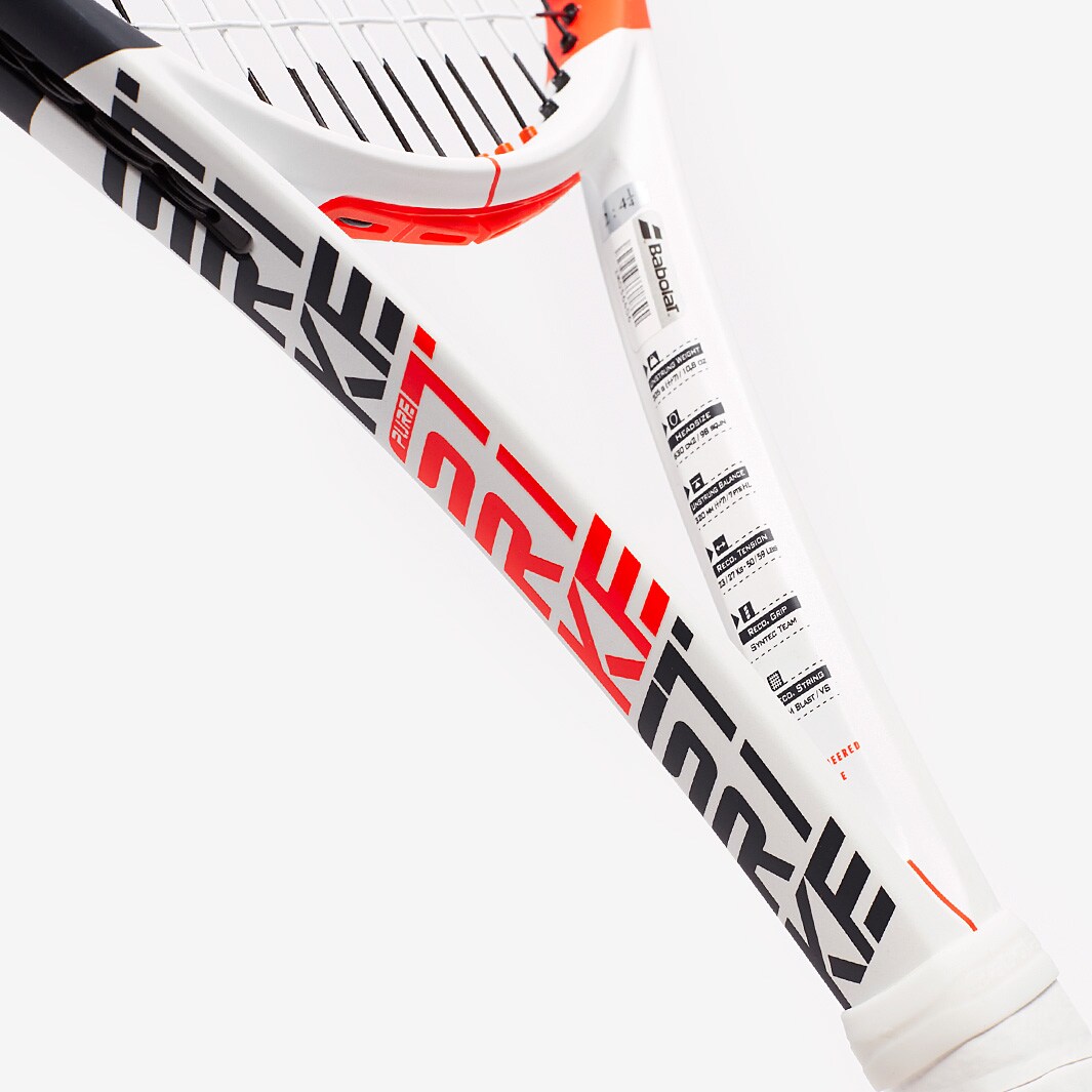 Babolat Pure Strike 18/20 - White/Red/Black - Mens Rackets | Pro:Direct ...