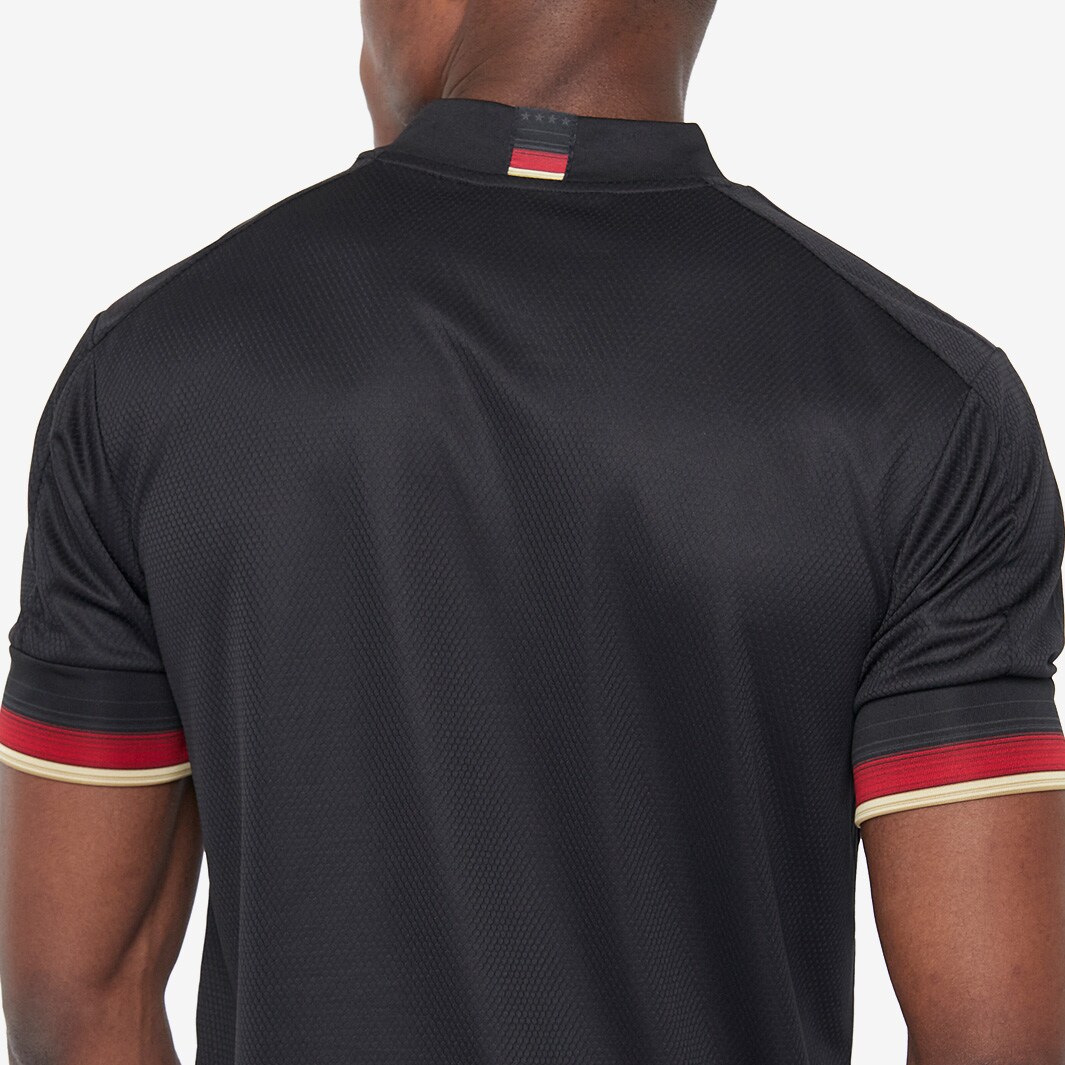 adidas Germany 2020 Away Shirt - Black/Carbon - Mens Replica - Tops