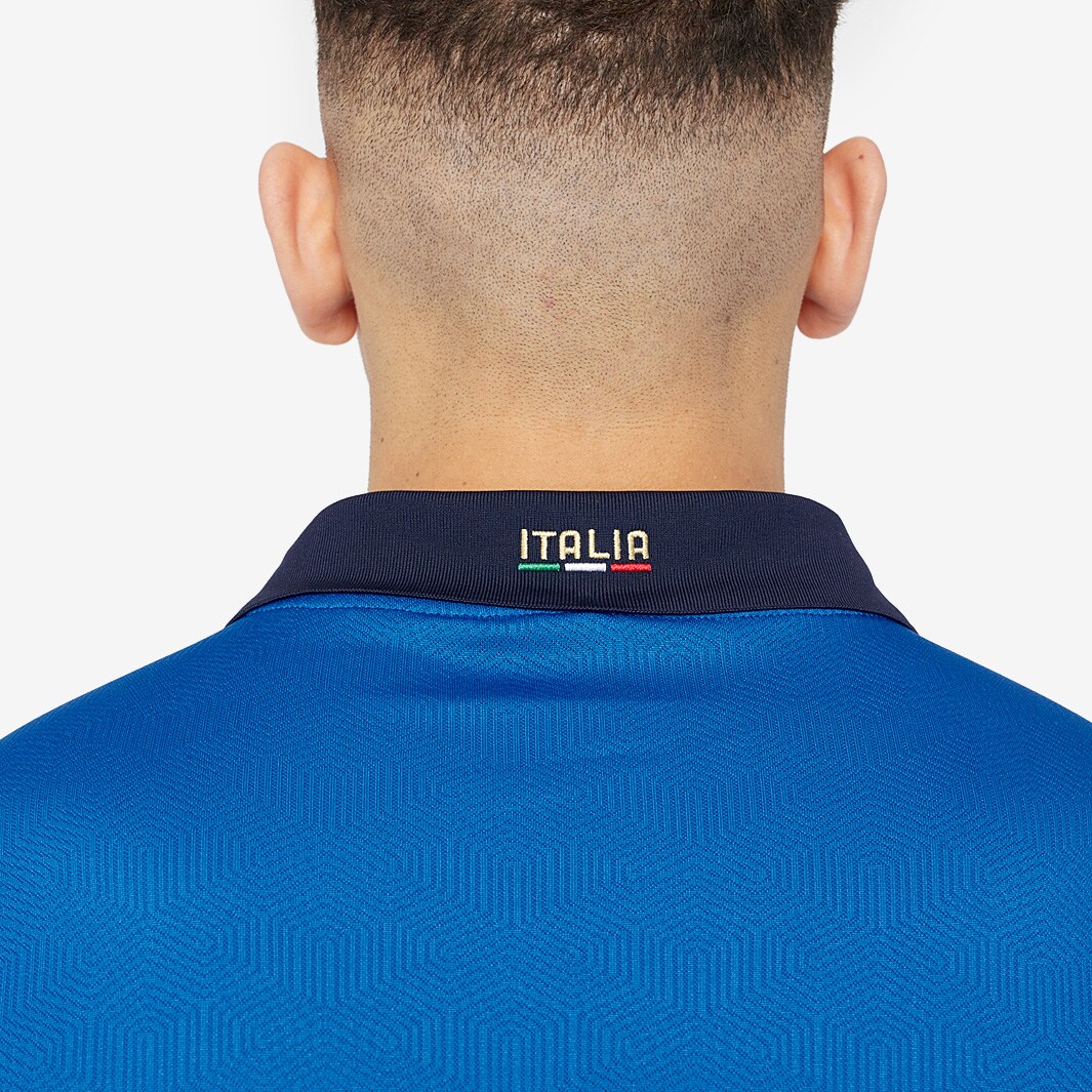 Kids Puma Italy Home Jersey – Team Power Blue/Peacoat