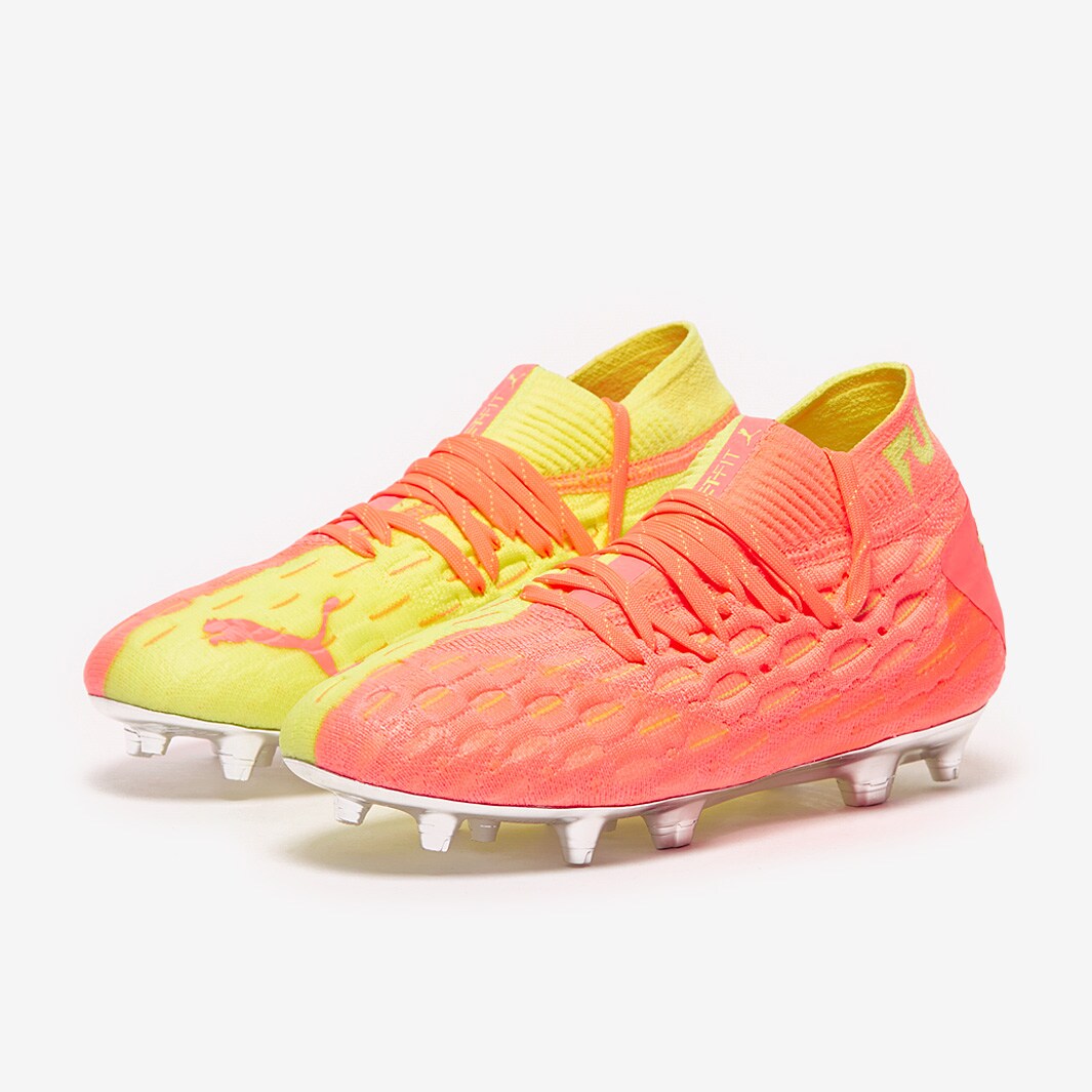 Puma Kids Future 5.1 Netfit FG/AG - Energy Peach/Fizzy